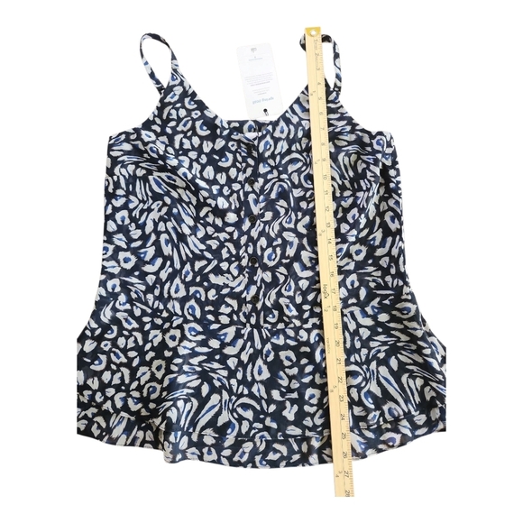 NWT Cabi Animal Print Ruffle Hem Cami Tank Top Size Small - Picture 6 of 10